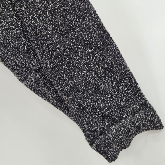 Helen HSU N.Y. Vintage Gray Speckled Knit Button Cowl Neck Lagenlook Sweater - Picture 10 of 11